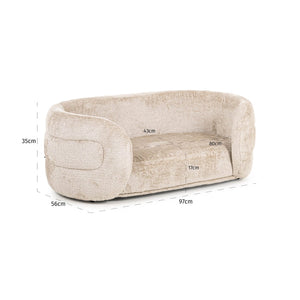 Pet Bed Bingo Clay Chenille - XShowhome Limited - Richmond