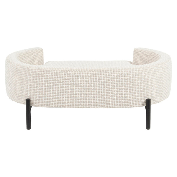 Pet bed Dolly beige blockweave - Canwell Interiors Limited - Richmond