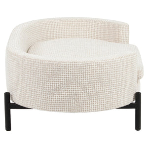Pet bed Dolly beige blockweave - Canwell Interiors Limited - Richmond