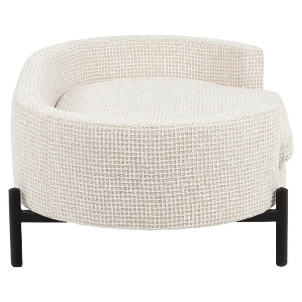 Pet bed Dolly beige blockweave - Canwell Interiors Limited - Richmond