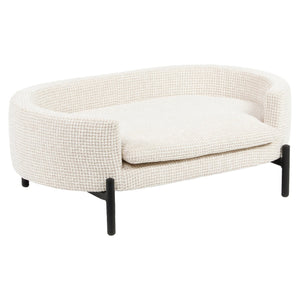 Pet bed Dolly beige blockweave - Canwell Interiors Limited - Richmond