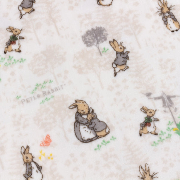 Peter Rabbit Classic 130x150 Fleece Throw Multi - Canwell Interiors Limited - Riva