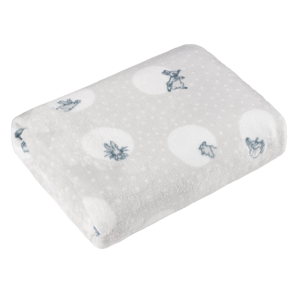 Peter Rabbit Spot Me 130x150 Fleece Throw Multi - Canwell Interiors Limited - Riva