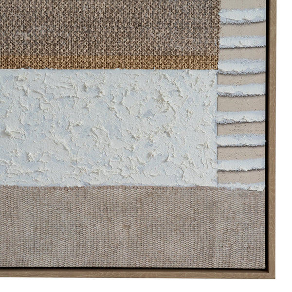 Petra Hand Painted Canvas in Frame - Canwell Interiors Limited - Hills