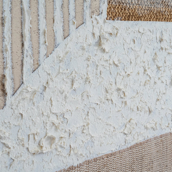 Petra Hand Painted Canvas in Frame - Canwell Interiors Limited - Hills