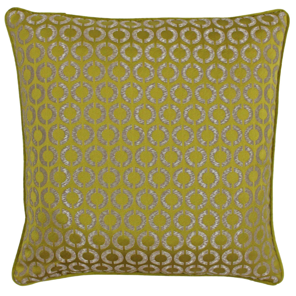Pifeather Filled Cushionadily Feather Filled Cushion 50x50 Gold & Plum - Canwell Interiors Limited - Riva