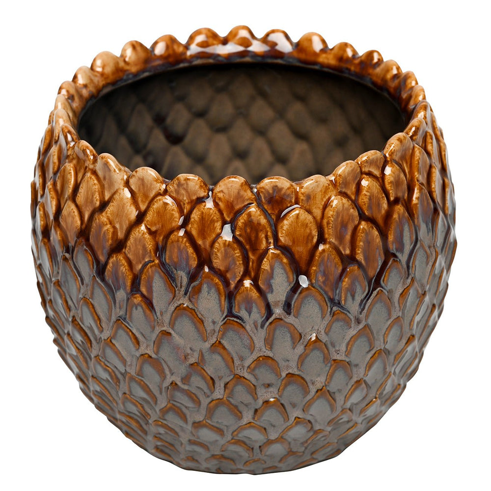 Pinecrest Reactive Glaze Planter Small - XShowhome Limited - Libra