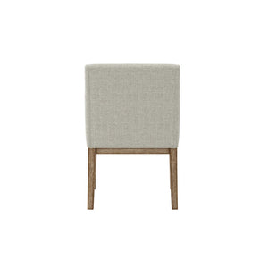 Piper Bisque & Brushed Wood Dining Chair - Canwell Interiors Limited - Canwell