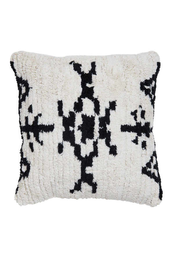 PIRNA Cushion — Natural - black - Canwell Interiors Limited - Light & Living