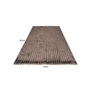 Plaid Chic Furenzo Taupe 150x200 - XShowhome Limited - Richmond