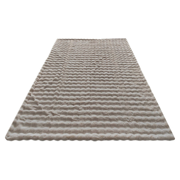 Plaid Cosy Fluff Cream 200x300 - XShowhome Limited - Richmond
