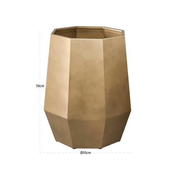 Planter Axis Bronze Gold Large - XShowhome Limited - Richmond