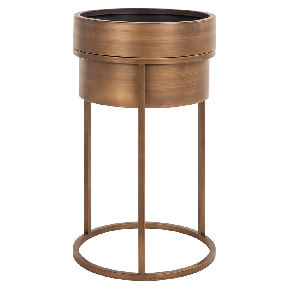 Planter Chadd brushed gold - Canwell Interiors Limited - Richmond