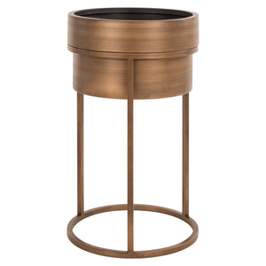 Planter Chadd brushed gold - Canwell Interiors Limited - Richmond