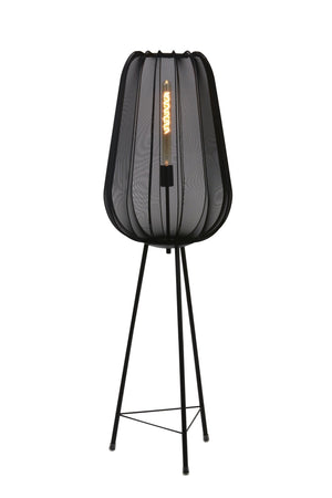 PLUMERIA Floor Lamp — Tripod Black - Canwell Interiors Limited - Light & Living
