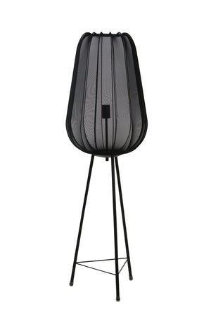 PLUMERIA Floor Lamp — Tripod Black - Canwell Interiors Limited - Light & Living