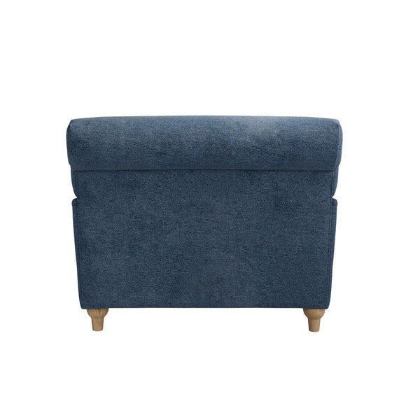 Plumpton Chair Denim Blue Weave - Canwell Interiors Limited - Canwell