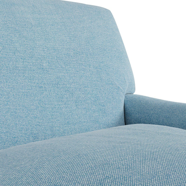 Plumpton Footstool Duck Egg Blue Weave - Canwell Interiors Limited - Canwell