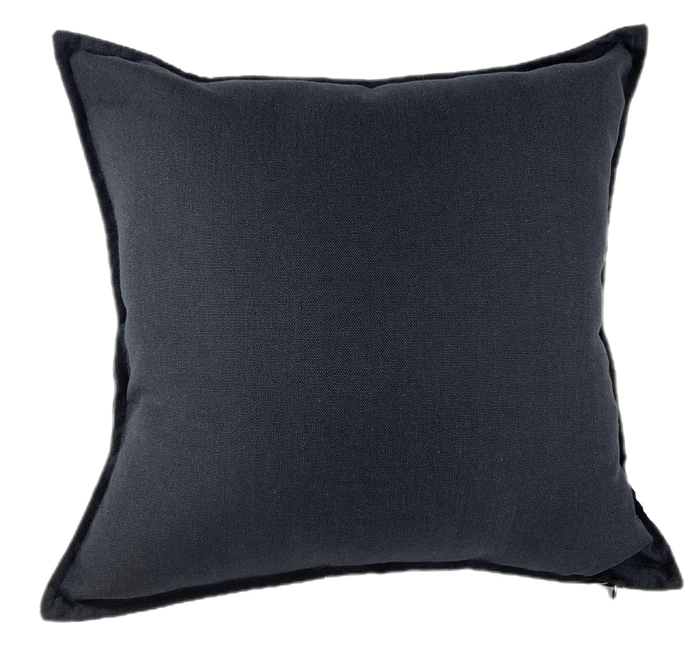 Malini Tia Black Cushion - Canwell Interiors Limited - Malini