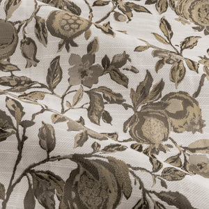 Pomegranate 117x137 Pencil Pleat Curtains Natural - Canwell Interiors Limited - Riva