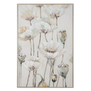 Poppy Meadow Handpainted Canvas in Frame - XShowhome Limited - Hills