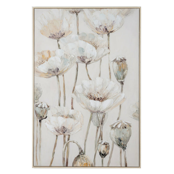Poppy Meadow Handpainted Canvas in Frame - XShowhome Limited - Hills