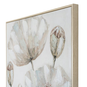 Poppy Stems Handpainted Canvas in Frame - XShowhome Limited - Hills
