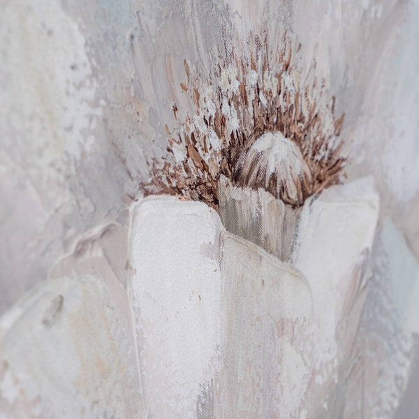 Poppy Stems Handpainted Canvas in Frame - XShowhome Limited - Hills