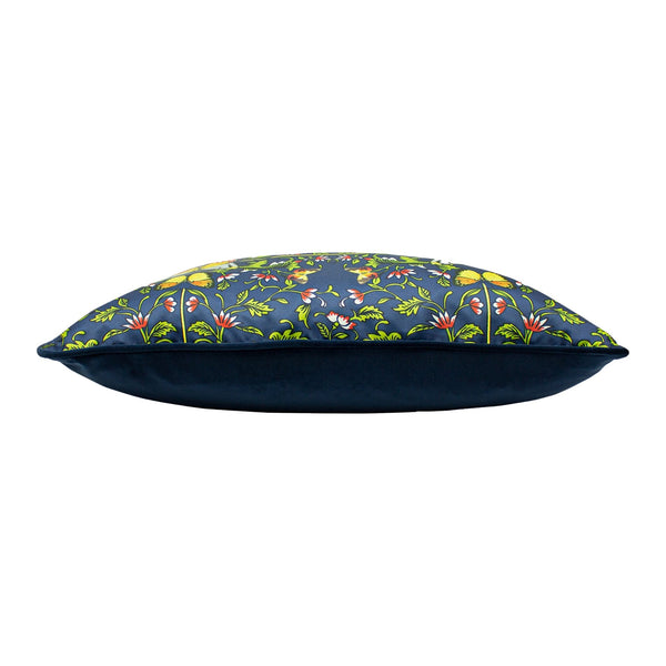Potage 50x50 Feather Filled Cushion Navy - Canwell Interiors Limited - Riva