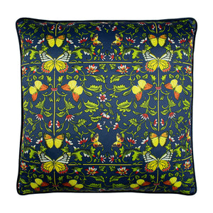 Potage 50x50 Feather Filled Cushion Navy - Canwell Interiors Limited - Riva