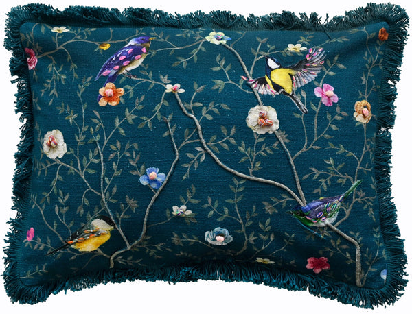 Pretty Birds Embellished 35x50 - Canwell Interiors Limited - Malini