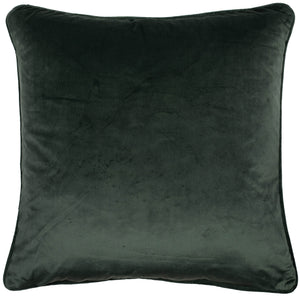 Printed Butterfly Cushion on Velvet with Emb and Piped 45x45 - Canwell Interiors Limited - Malini