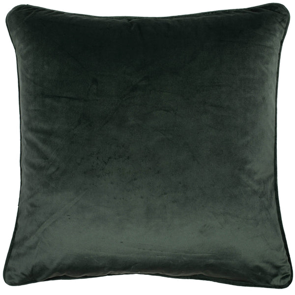 Printed Butterfly Cushion on Velvet with Emb and Piped 45x45 - Canwell Interiors Limited - Malini