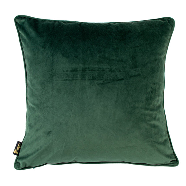 Printed Cushion Green Spilt Paint 45x45 - Canwell Interiors Limited - Malini