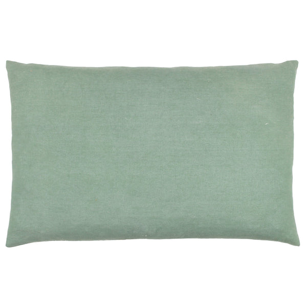 Pritta 40x60 Feather Filled Cushion Eucalyptus - Canwell Interiors Limited - Riva