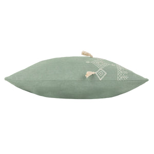 Pritta 40x60 Feather Filled Cushion Eucalyptus - Canwell Interiors Limited - Riva