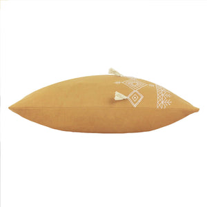 Pritta 40x60 Feather Filled Cushion Mustard - Canwell Interiors Limited - Riva