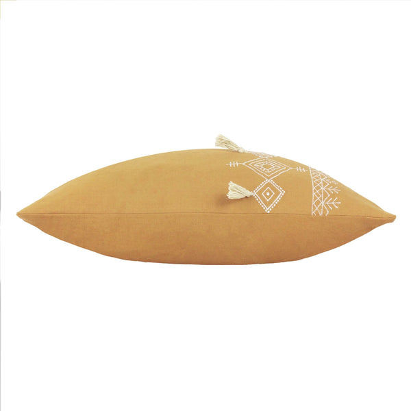 Pritta 40x60 Feather Filled Cushion Mustard - Canwell Interiors Limited - Riva