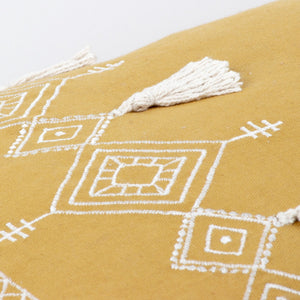 Pritta 40x60 Feather Filled Cushion Mustard - Canwell Interiors Limited - Riva