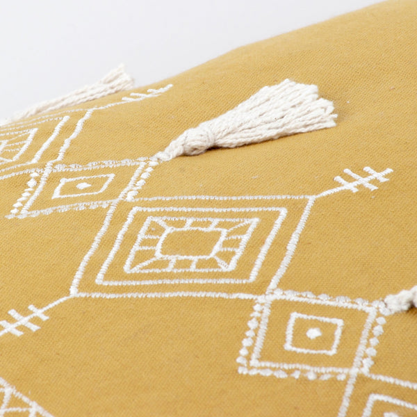 Pritta 40x60 Feather Filled Cushion Mustard - Canwell Interiors Limited - Riva