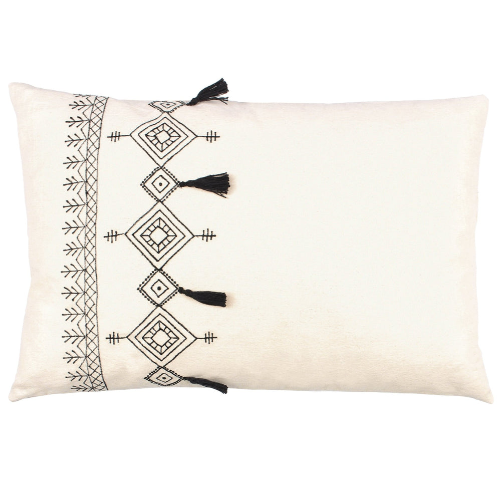 Pritta 40x60 Feather Filled Cushion Natural - Canwell Interiors Limited - Riva