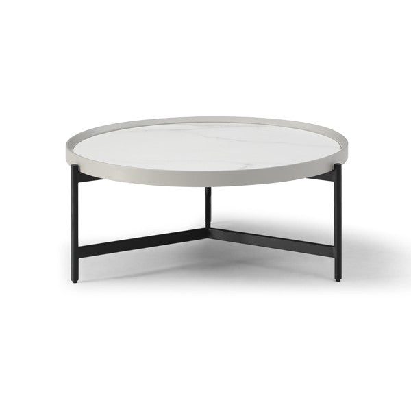 Ivery Coffee Table - Light Grey - Tommy Franks