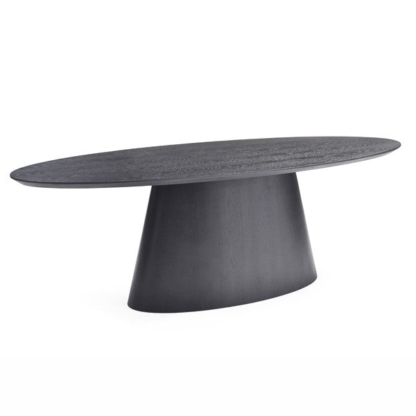 Tavamo Dining Table - Oval - Black Oak - Tommy Franks