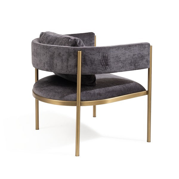 Envie II Lounge Chair - Giselle Dark Charcoal - Tommy Franks