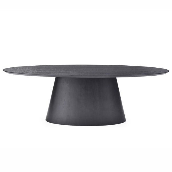 Tavamo Dining Table - Oval - Black Oak - Tommy Franks