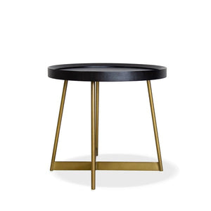 Lane Side Table - Smoke Oak Gold - Tommy Franks