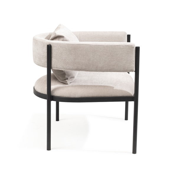 Envie I Lounge Chair - Giselle Grey Beige - Tommy Franks