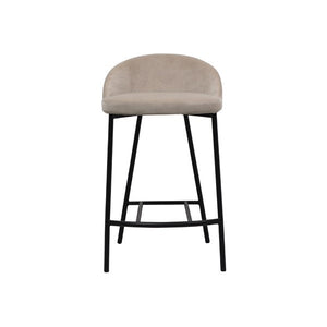 Tux Counter Stool - Taupe - Tommy Franks