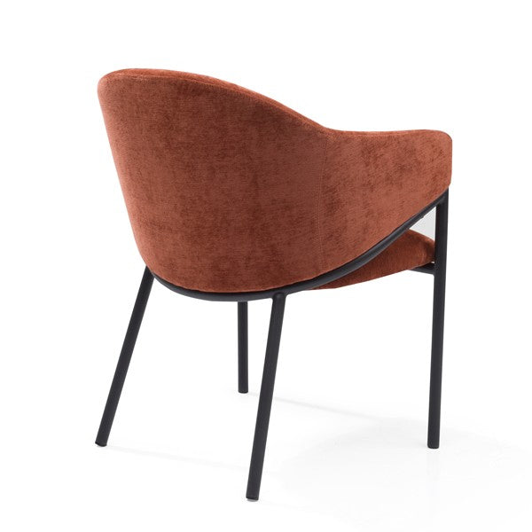 Aidan Armchair - Rust - Set of 2 - Tommy Franks
