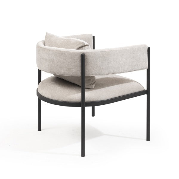 Envie I Lounge Chair - Giselle Grey Beige - Tommy Franks
